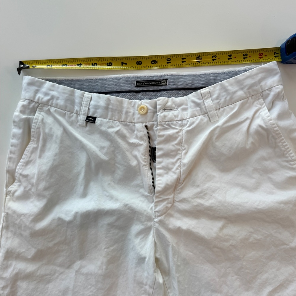 White Casual Shorts